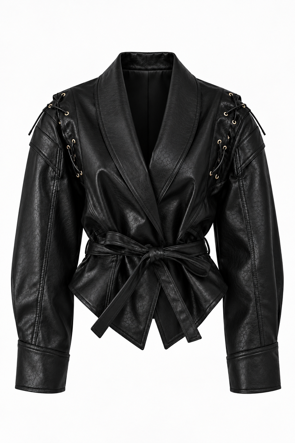 Chaqueta Lili BY MANAY negro — fotografía del producto sobre fondo neutro.